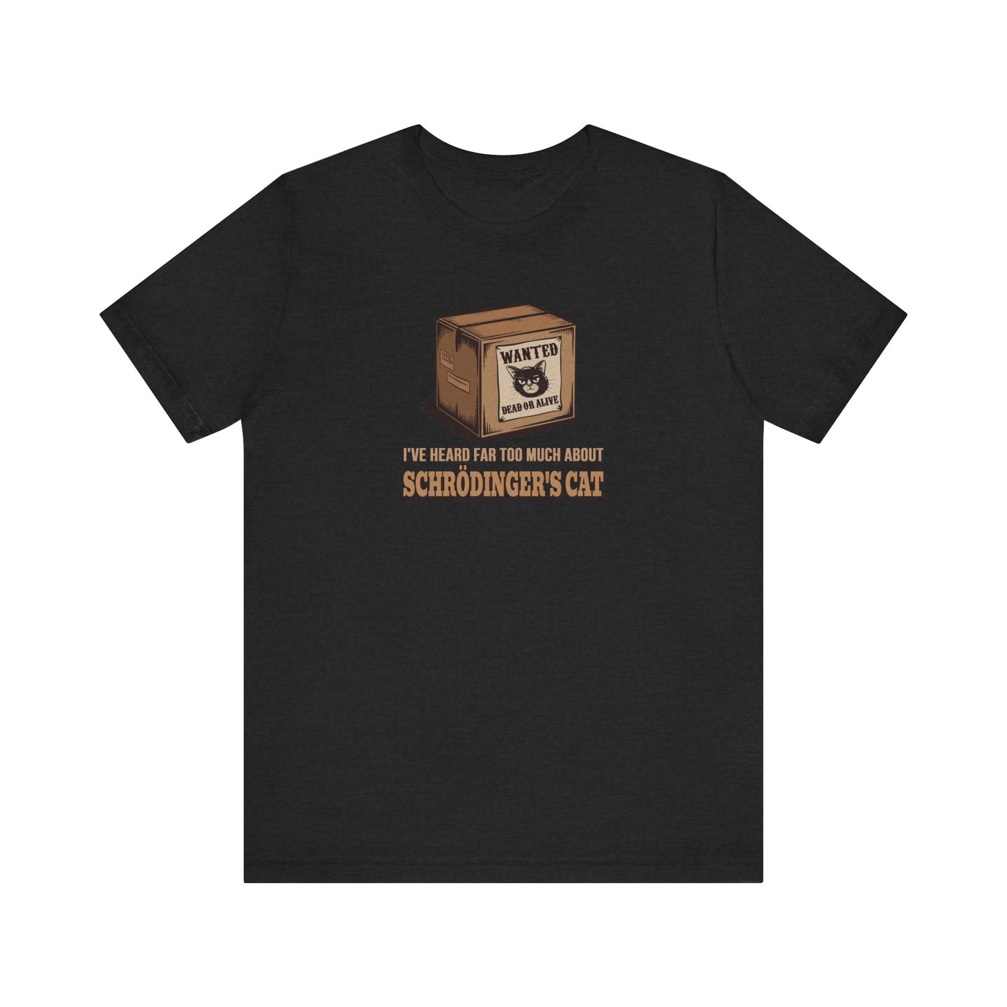 Schrödinger’s Cat — Big Bang Theory Retro Tee (Dark)