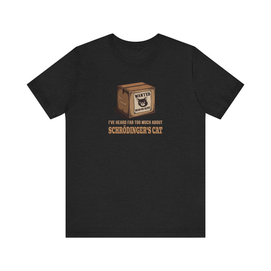 Schrödinger’s Cat — Big Bang Theory Retro Tee (Dark)