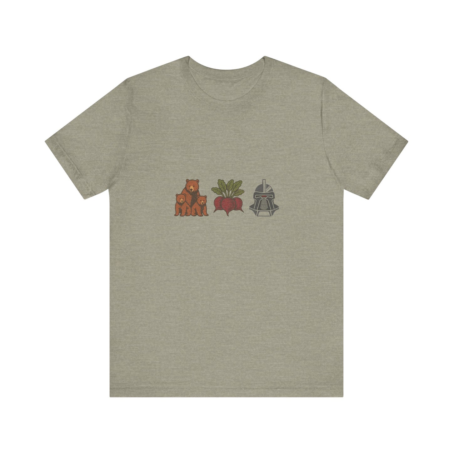Bears, Beets, Battlestar (Icons) — Retro Tee (Light)