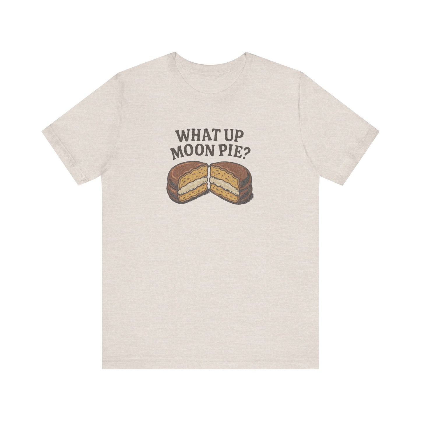 What Up, Moon Pie? — Big Bang Theory Retro Tee (Light)