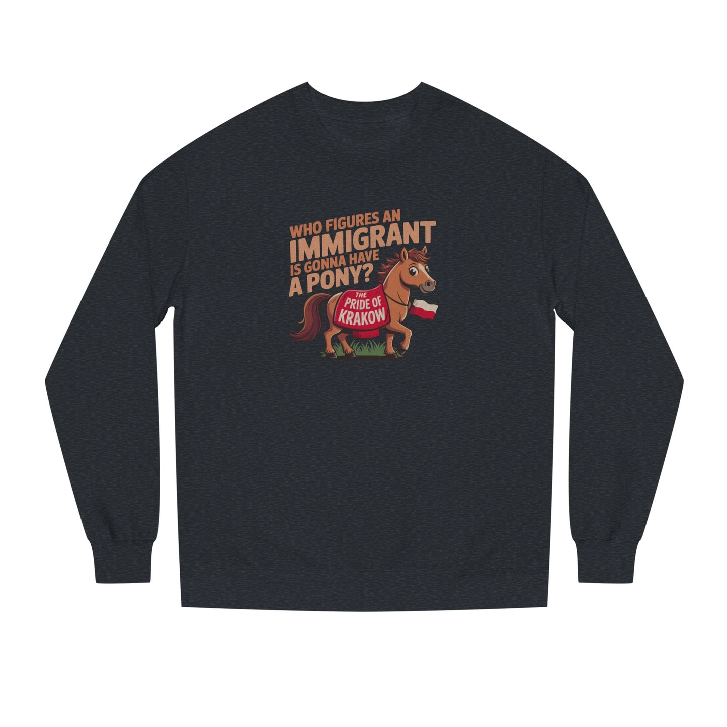 The Pride of Krakow — Seinfeld Retro Sweatshirt (Dark)