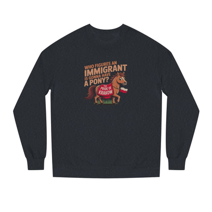 The Pride of Krakow — Seinfeld Retro Sweatshirt (Dark)