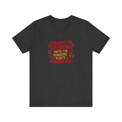 The Problem is Coming From Inside the Bar — Retro Tee (Dark)