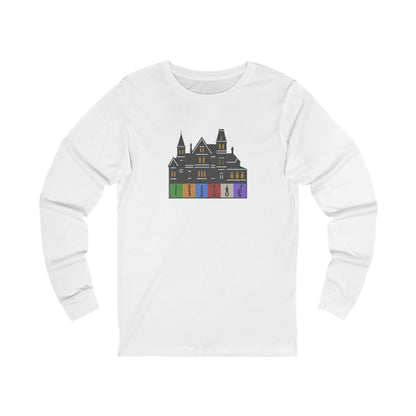 Welcome to Hill House (Off Route 41) — Clue Retro Long Sleeve (Light)