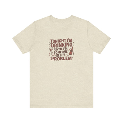 The Problem is Coming From Inside the Bar — Retro Tee (Light)