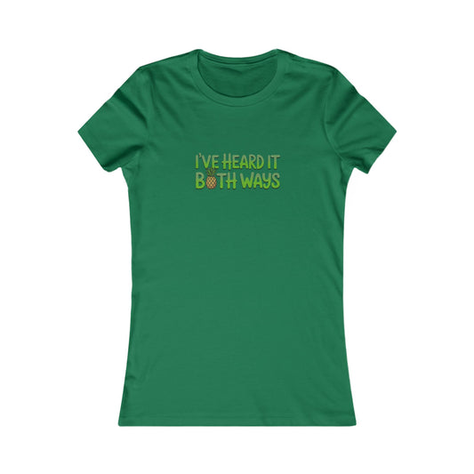 I’ve Heard It Both Ways — Psych Retro Women's Tee (Dark)