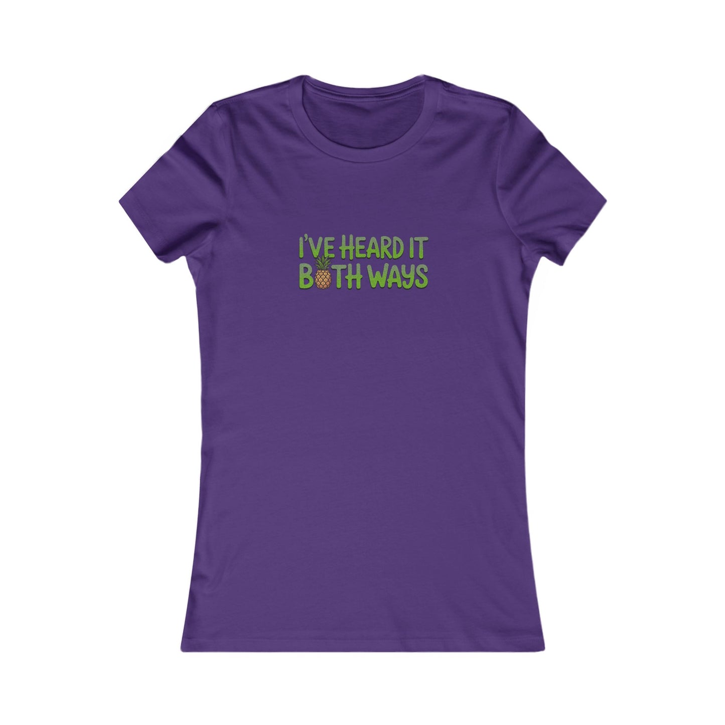 I’ve Heard It Both Ways — Psych Retro Women's Tee (Dark)