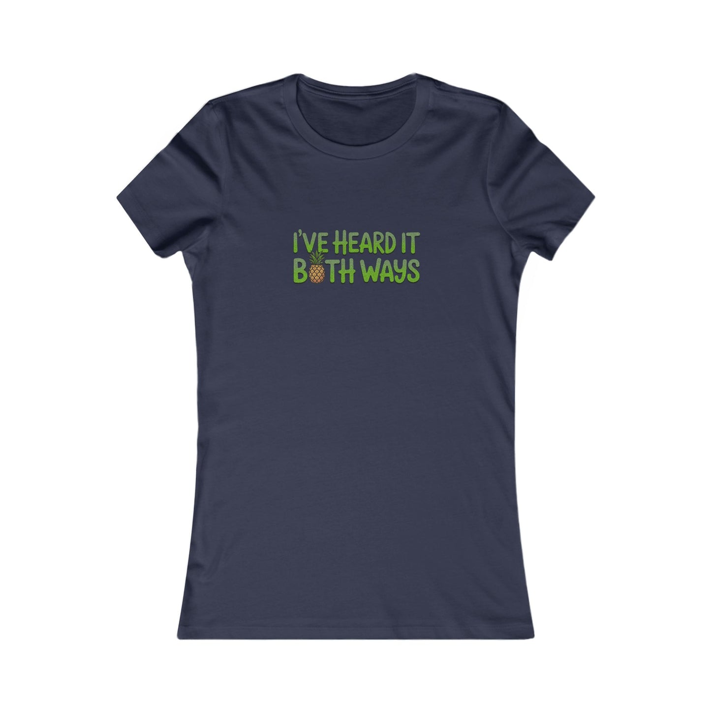 I’ve Heard It Both Ways — Psych Retro Women's Tee (Dark)