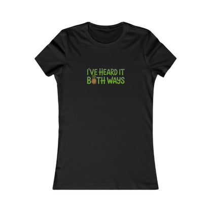 I’ve Heard It Both Ways — Psych Retro Women's Tee (Dark)