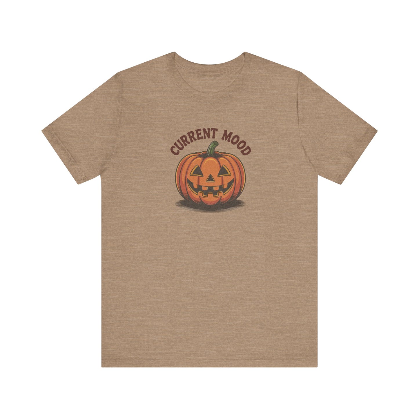 Current Mood (Vintage Jack) — Retro Halloween Tee (Light)