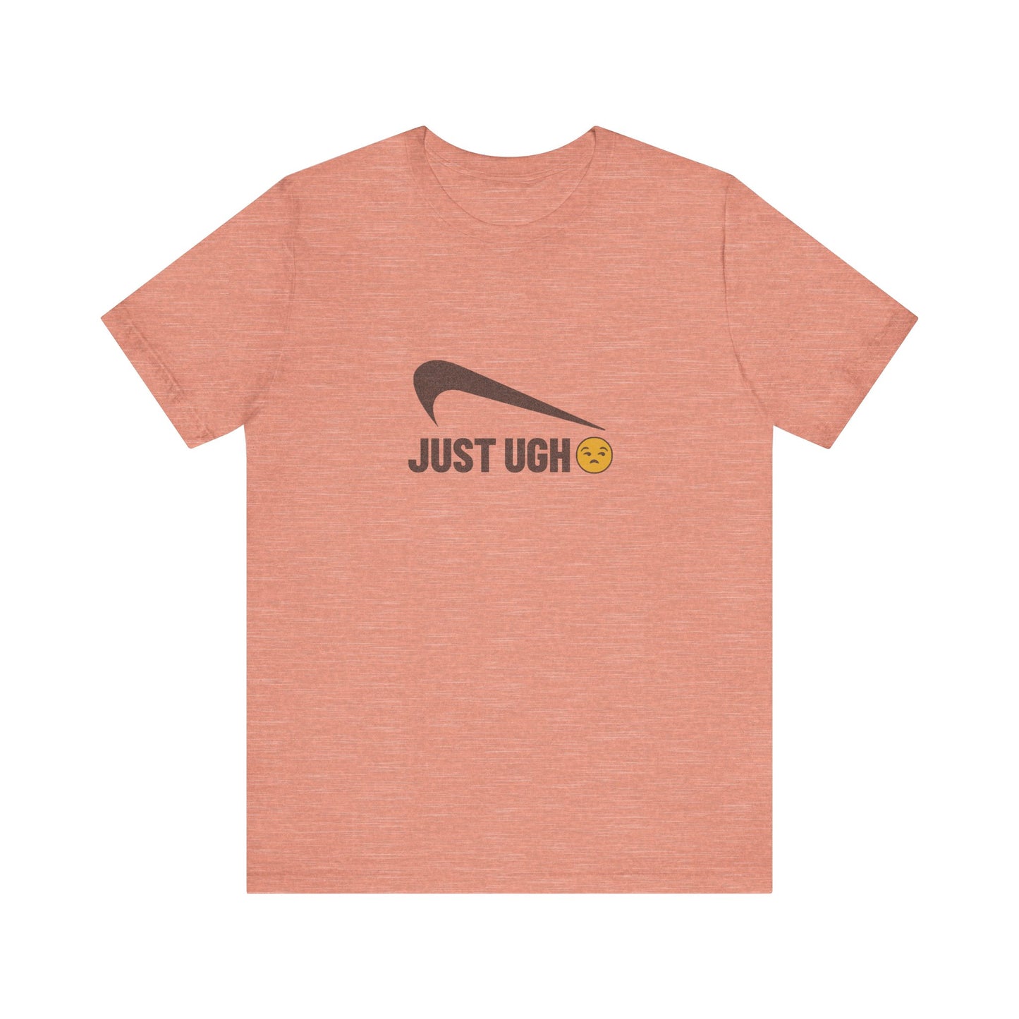 Just Ugh 😒 Athletic Parody — Retro Workout Tee (Light)