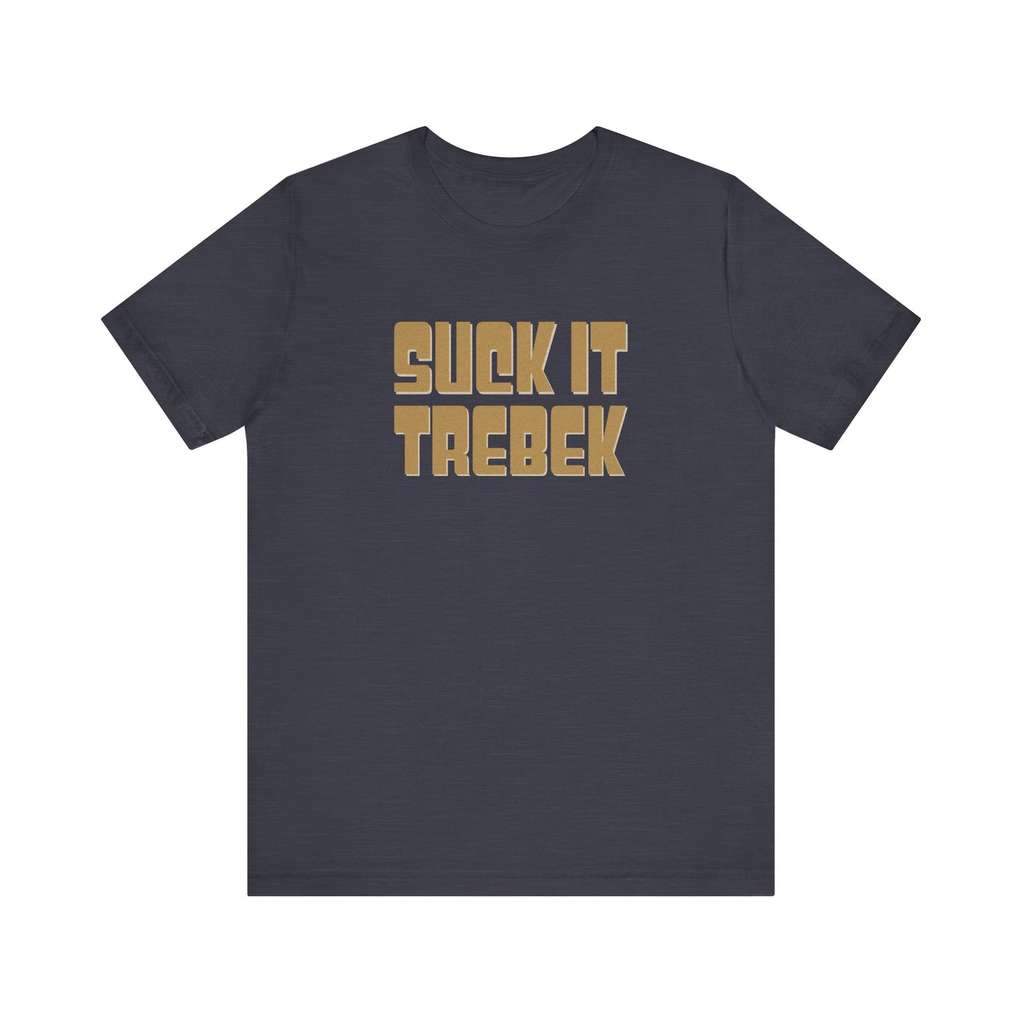 Suck It Trebek — SNL Celebrity Jeopardy Sketch Retro Tee (Dark)