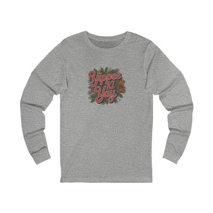 Yippee Ki Yay — Die Hard Retro Christmas Long Sleeve (Light)