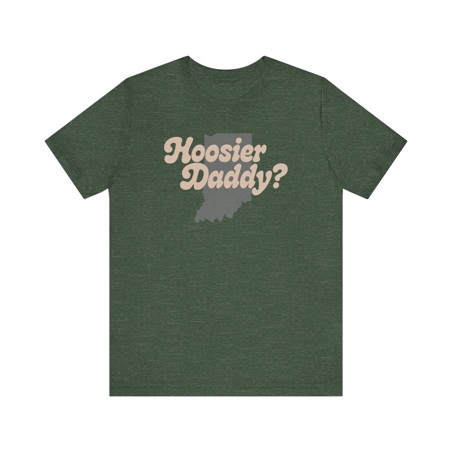 Hoosier Daddy Shirt — Funny Indiana Dad Pun Tee