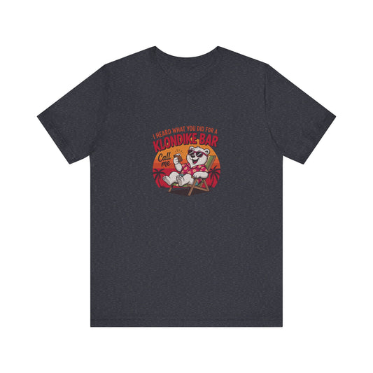 What You Did for a Klondike Bar — Retro Graphic Tee (Dark)