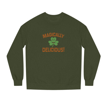 Magically Delicious — St. Patrick’s Retro Sweatshirt (Dark)