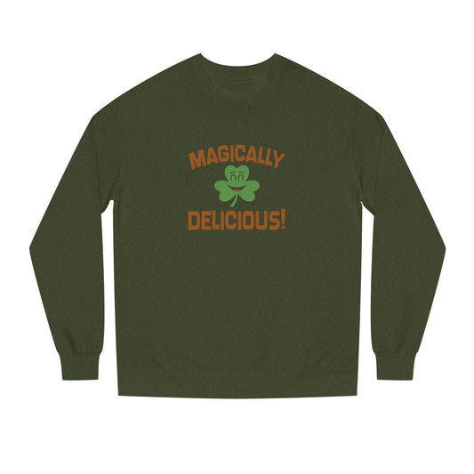 Magically Delicious — St. Patrick’s Retro Sweatshirt (Dark)