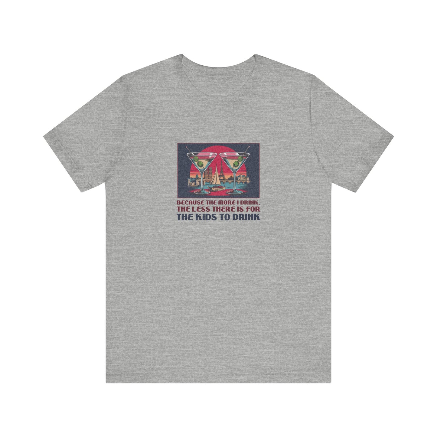 Open Bar (for the Kids) — Friends Retro Tee (Light)