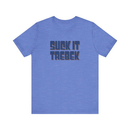 Suck It Trebek — SNL Celebrity Jeopardy Sketch Retro Tee (Light)