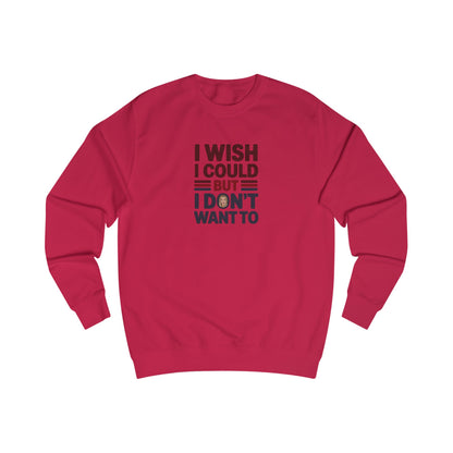 I Wish I Could, But I Don't Want To — Phoebe Buffay Sweatshirt (Light)