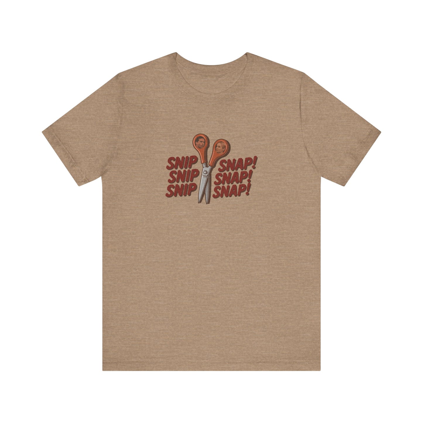 Snip Snap! — Michael Scott Vasectomy Retro Tee (Light)