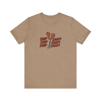 Snip Snap! — Michael Scott Vasectomy Retro Tee (Light)