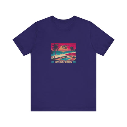 Del Boca Vista (Move Here For Spite!) — Seinfeld Retro Tee (Dark)