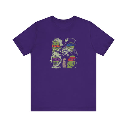 Renaissance Ninja Turtles — TMNT Retro Tee (Dark)