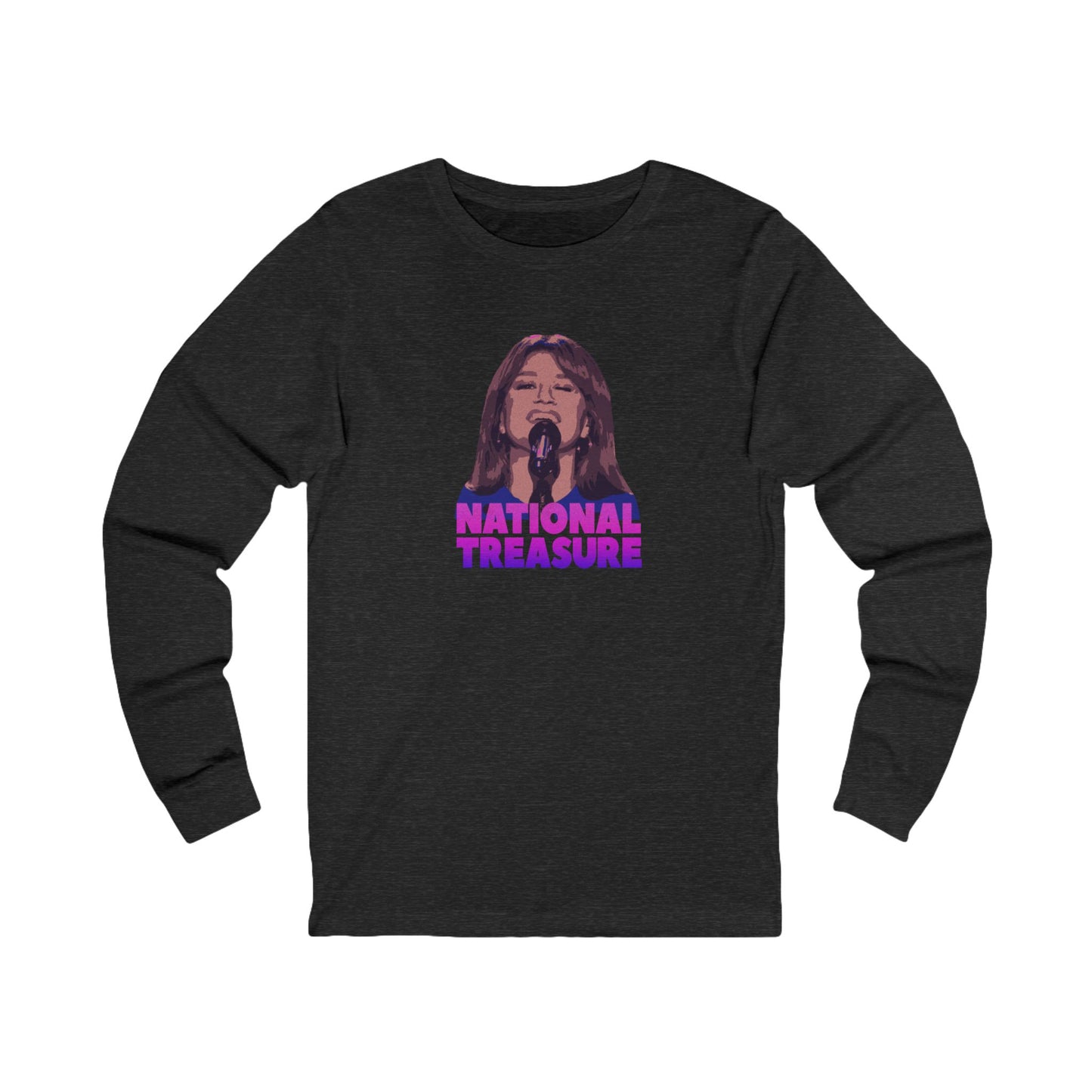 Kelly Clarkson: National Treasure — Kellyoke Retro Long Sleeve (Dark)