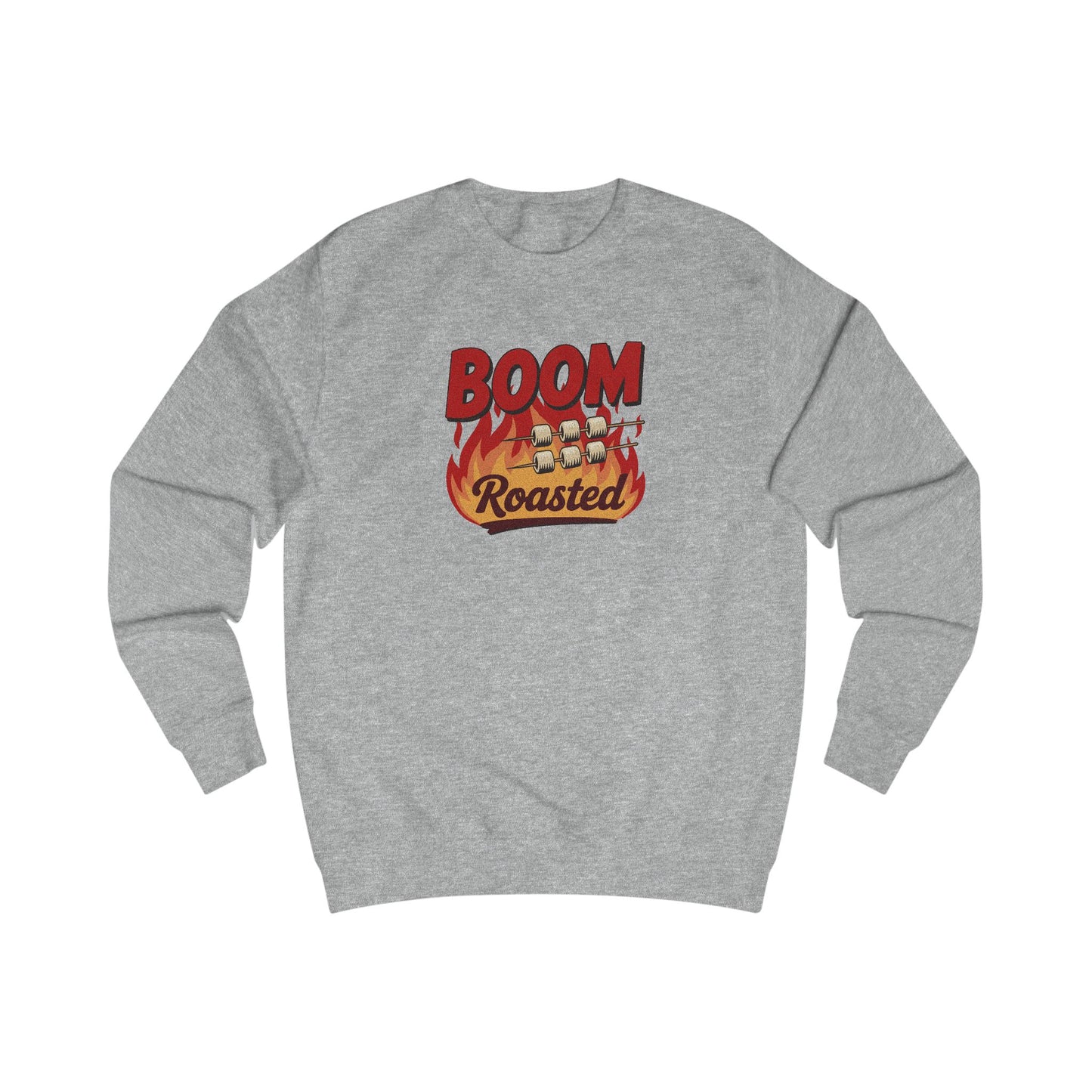Boom, Roasted — Michael Scott Retro Sweatshirt (Light)