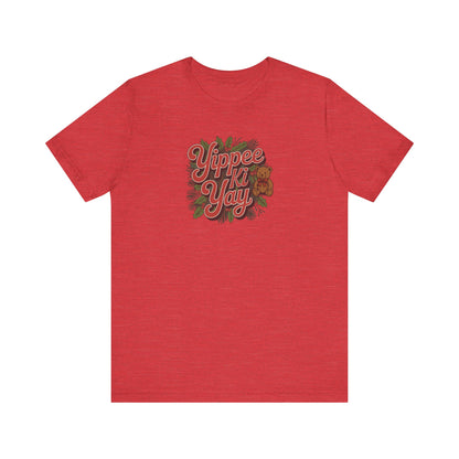 Yippee Ki Yay — Die Hard Retro Christmas Tee (Light)