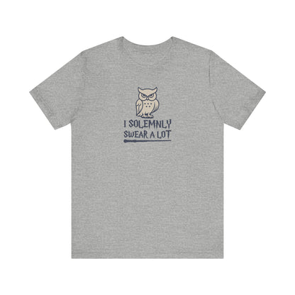 I Solemnly Swear a Lot — Harry Potter Retro Tee (Light)
