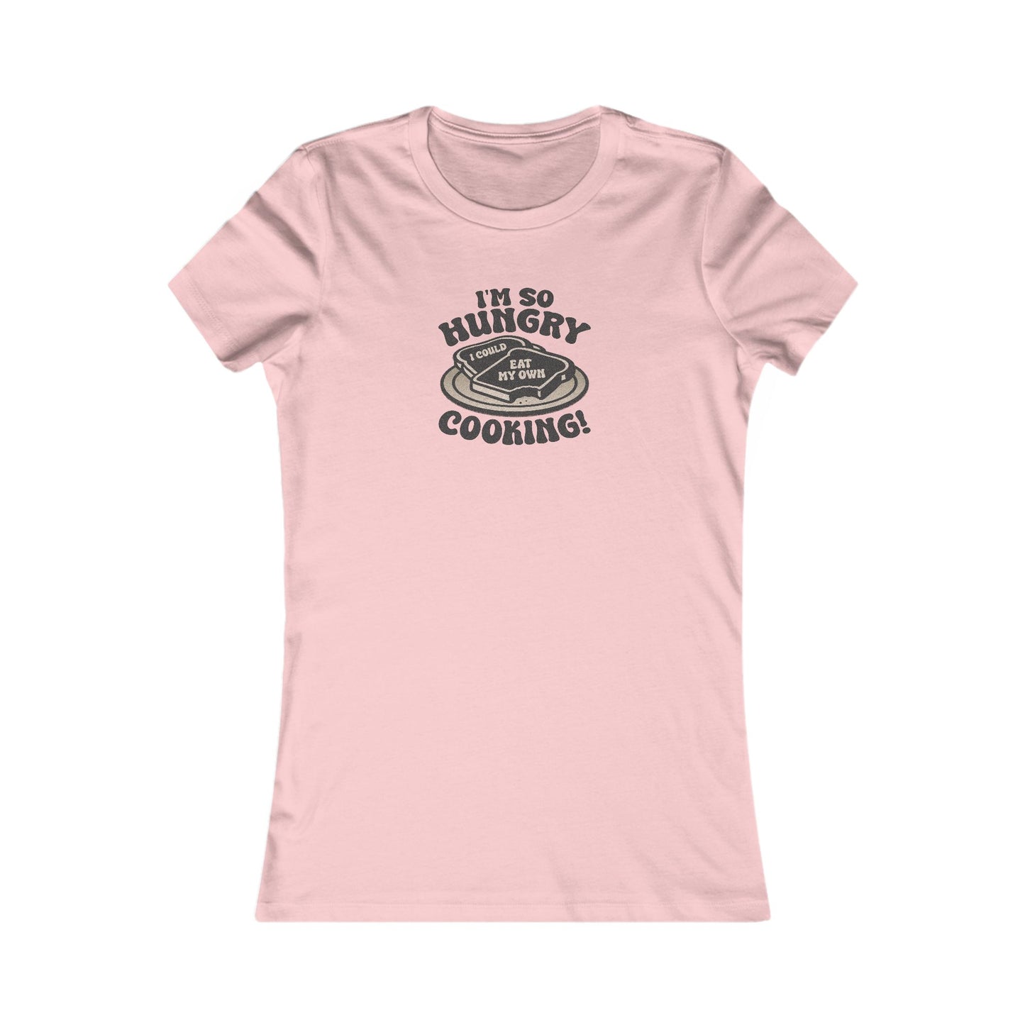 I'm So Hungry, I Could Eat My Own Cooking — Retro Women's Tee (Light)