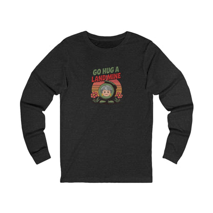 Go Hug a Land Mine — Dorothy Zbornak Retro Long Sleeve (Dark)