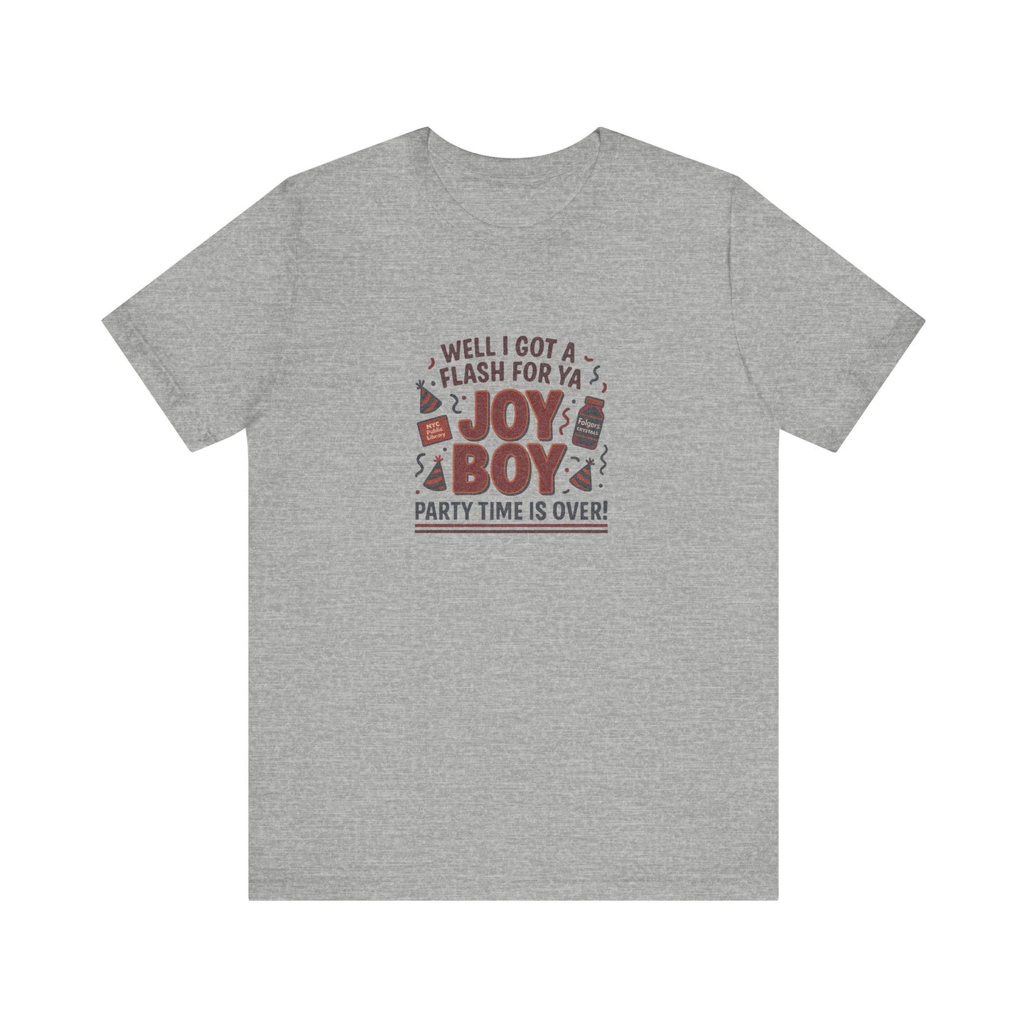 Joy Boy — Seinfeld Library Investigator Retro Tee (Light)