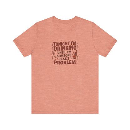 The Problem is Coming From Inside the Bar — Retro Tee (Light)