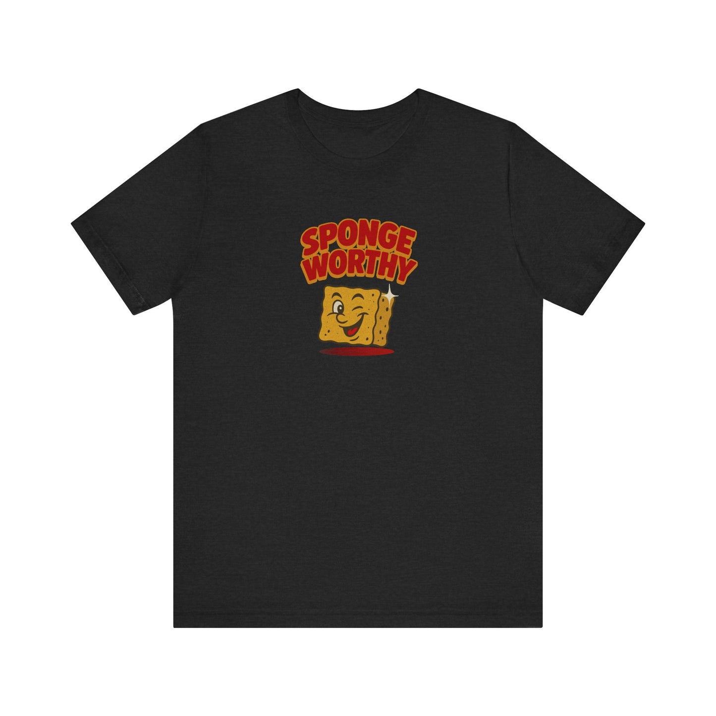 Spongeworthy — Seinfeld Retro Cartoon Tee (Dark)
