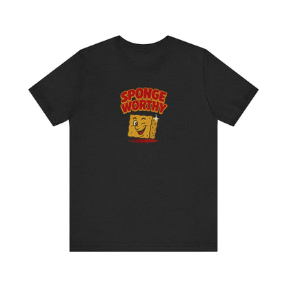 Spongeworthy — Seinfeld Retro Cartoon Tee (Dark)