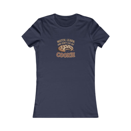 Don’t Eat My Cookie — Friends Phoebe Buffay Women's Tee (Dark)
