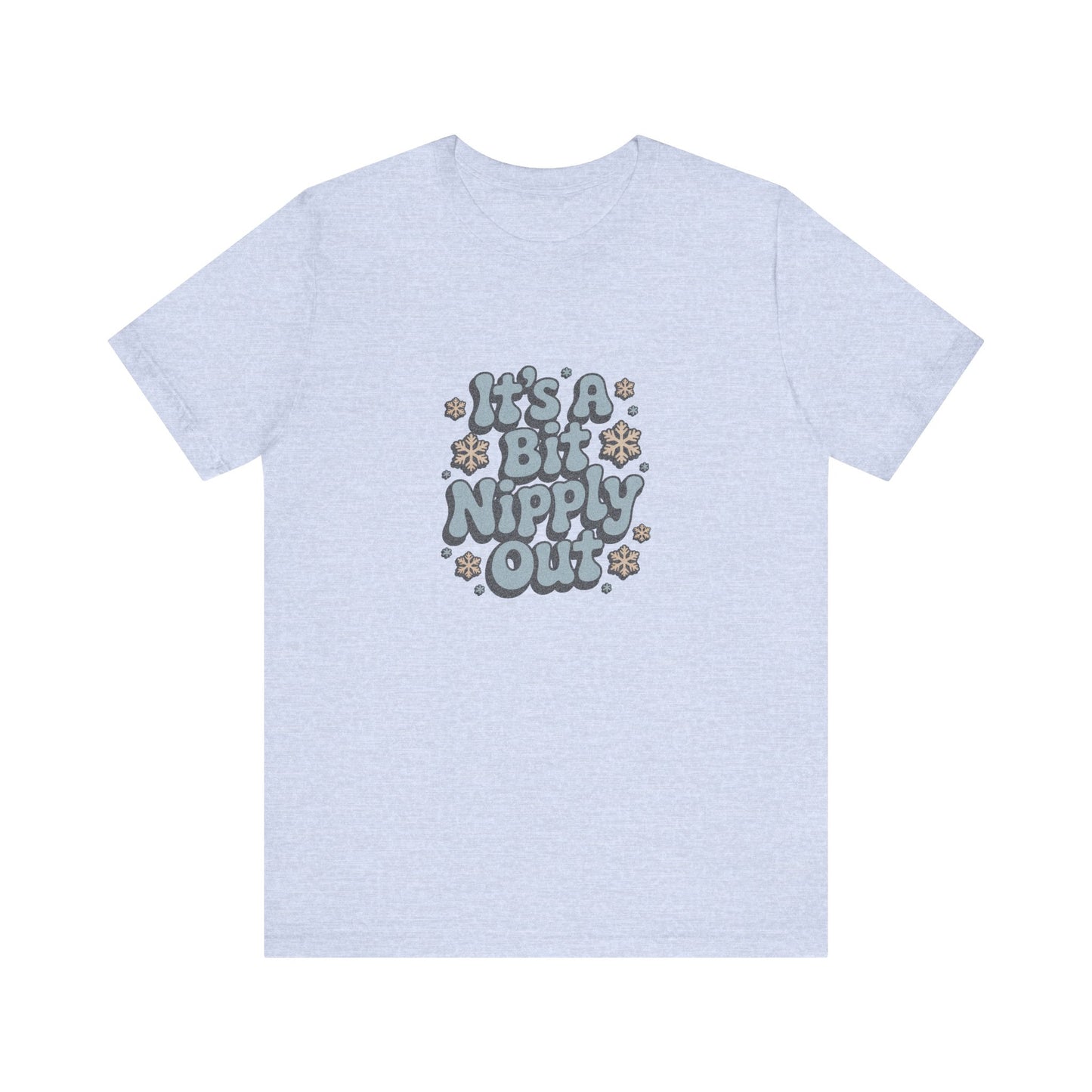 It's a Bit Nipply Out — Christmas Vacation Retro Tee (Light)