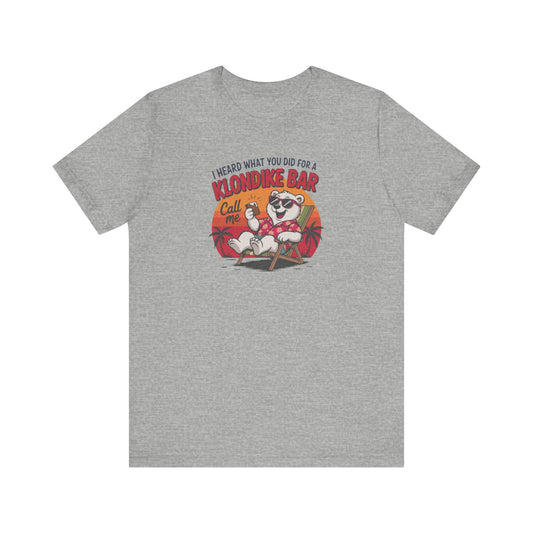 What You Did for a Klondike Bar — Retro Graphic Tee (Light)