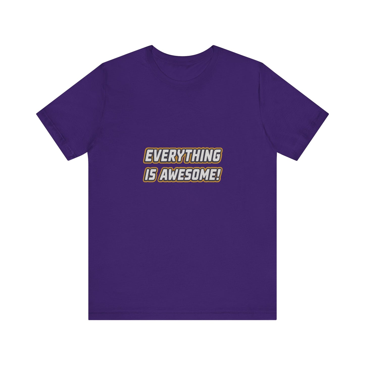 Everything is Awesome! — The LEGO Movie-Inspired Retro Tee (Dark)