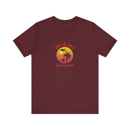 Miami, You've Got Style! — Golden Girls Retro Tee (Dark)