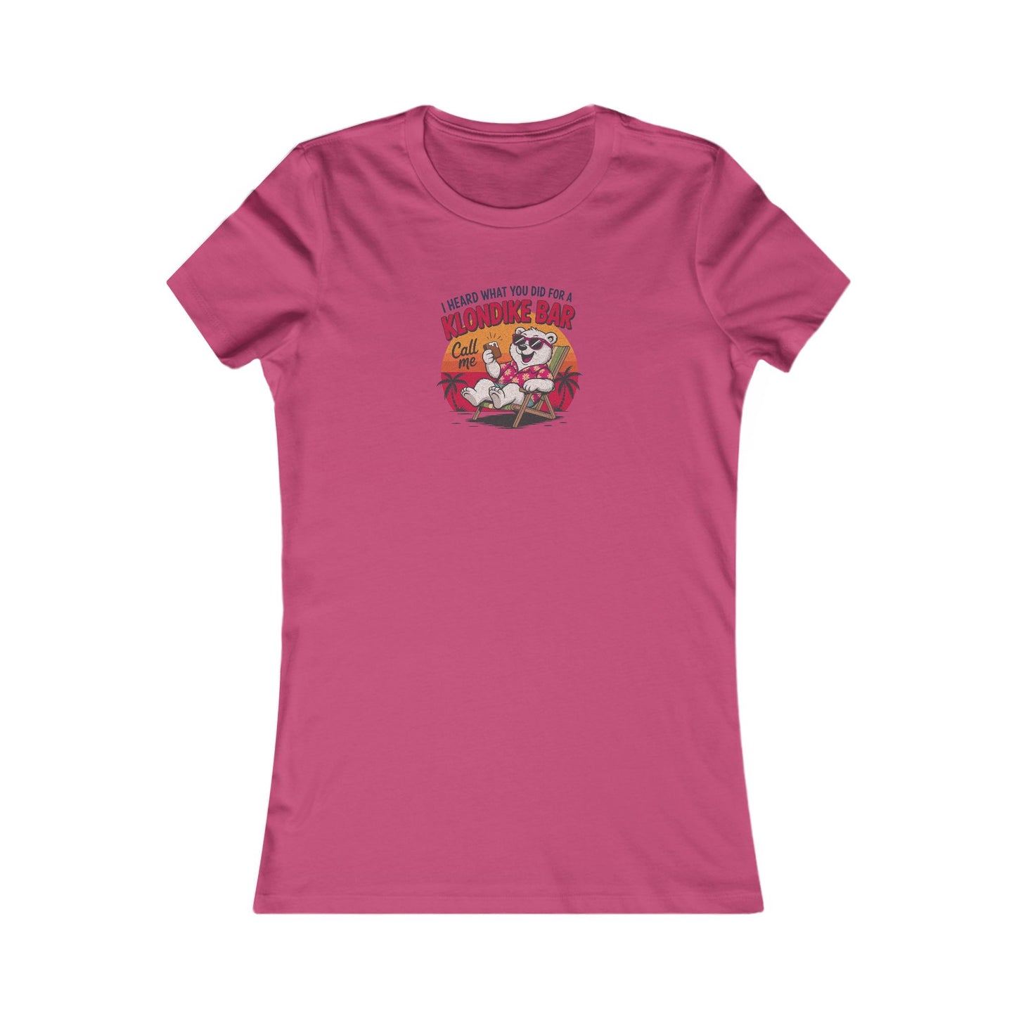 What You Did for a Klondike Bar — Retro Graphic Women's Tee (Light)