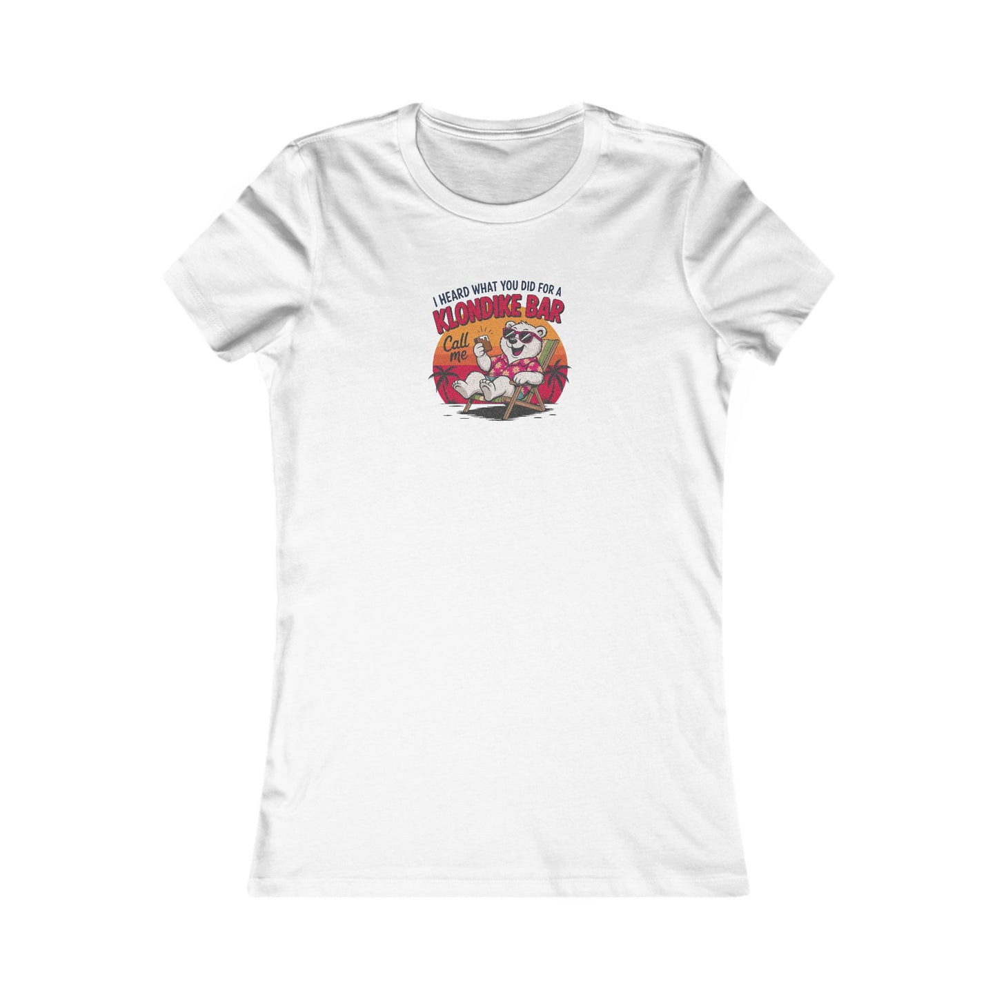 What You Did for a Klondike Bar — Retro Graphic Women's Tee (Light)