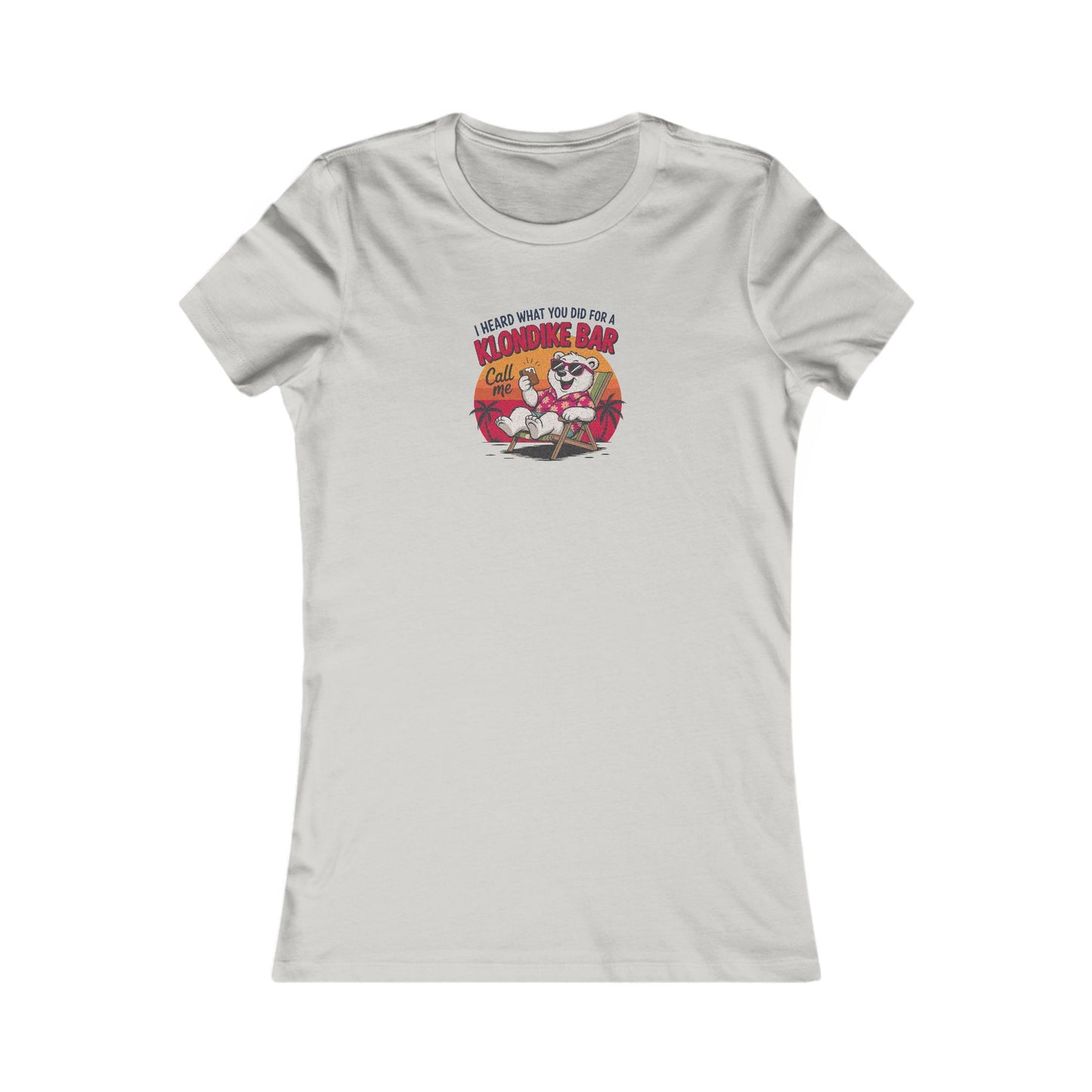 What You Did for a Klondike Bar — Retro Graphic Women's Tee (Light)