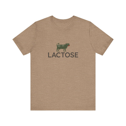 Life is a Beautiful… Typo – LACTOSE Logo Parody Retro Tee (Light)