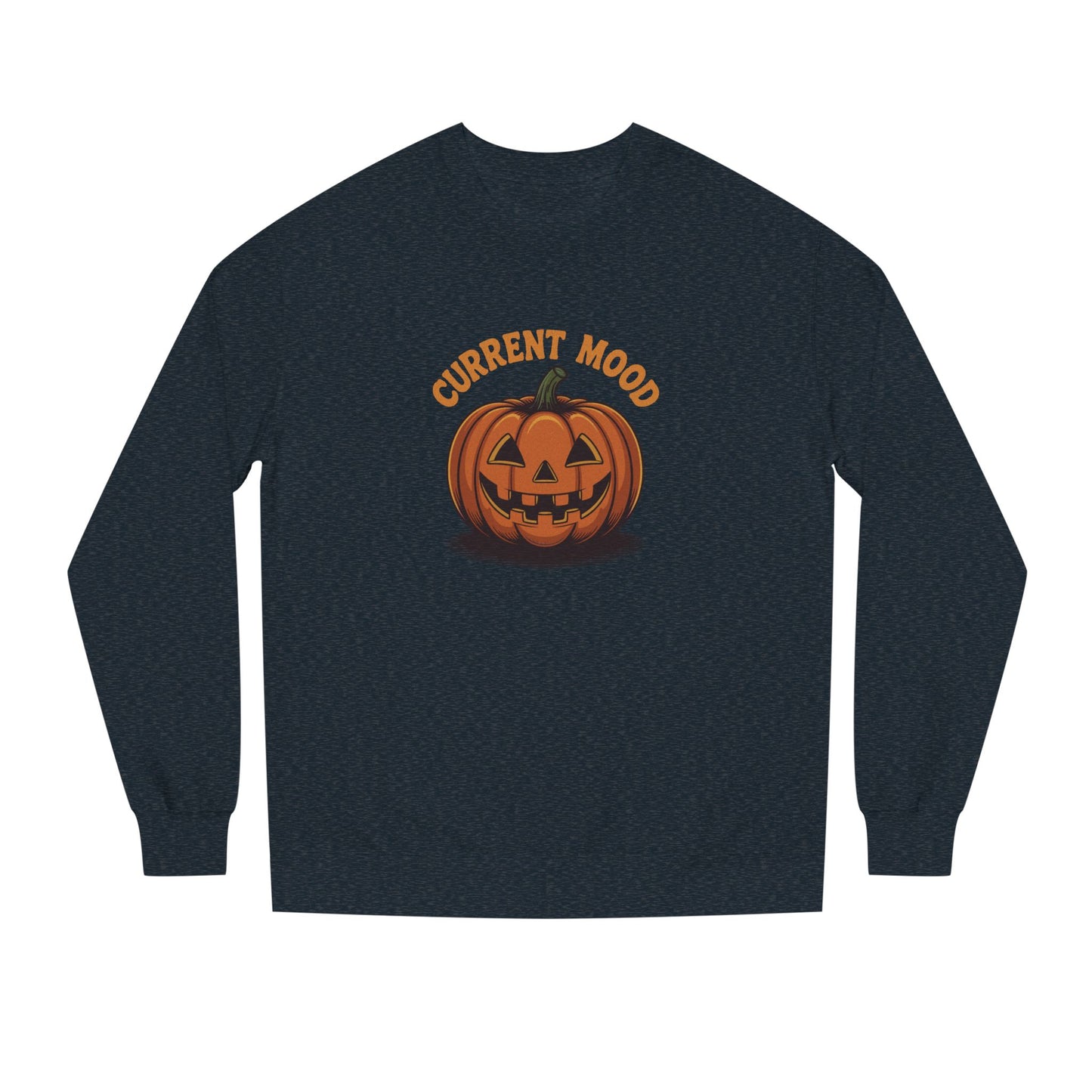 Current Mood (Vintage Jack) — Retro Halloween Sweatshirt (Dark)