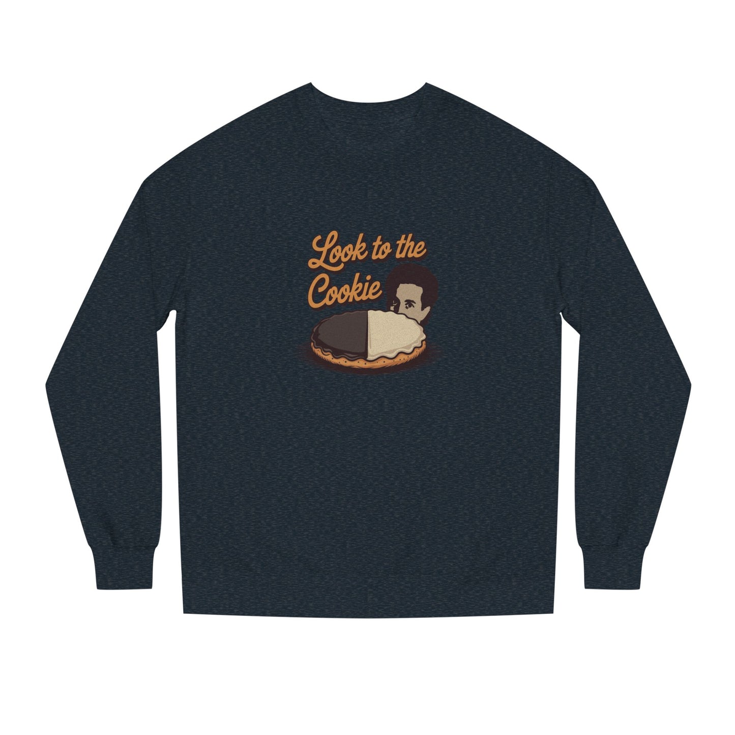 Look to the (Black-and-White) Cookie — Seinfeld Retro Sweatshirt (Dark)