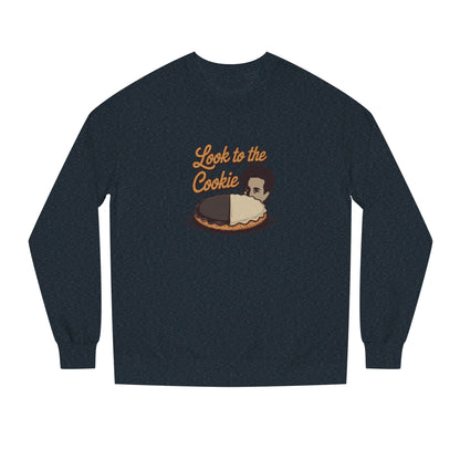 Look to the (Black-and-White) Cookie — Seinfeld Retro Sweatshirt (Dark)